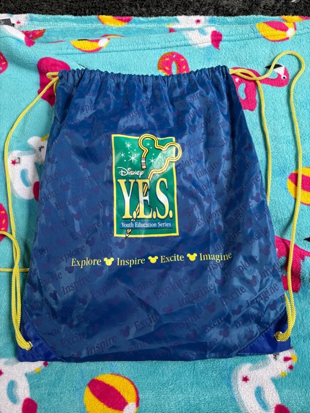 Disney Drawstring Backpack - Picture 1 of 2